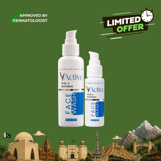 V-Active Face Wash – Azadi Deal