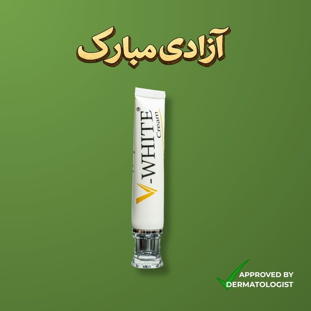 V White Cream – Azadi Deal