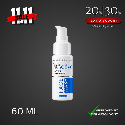 V-Active Facewash - Travel Pack